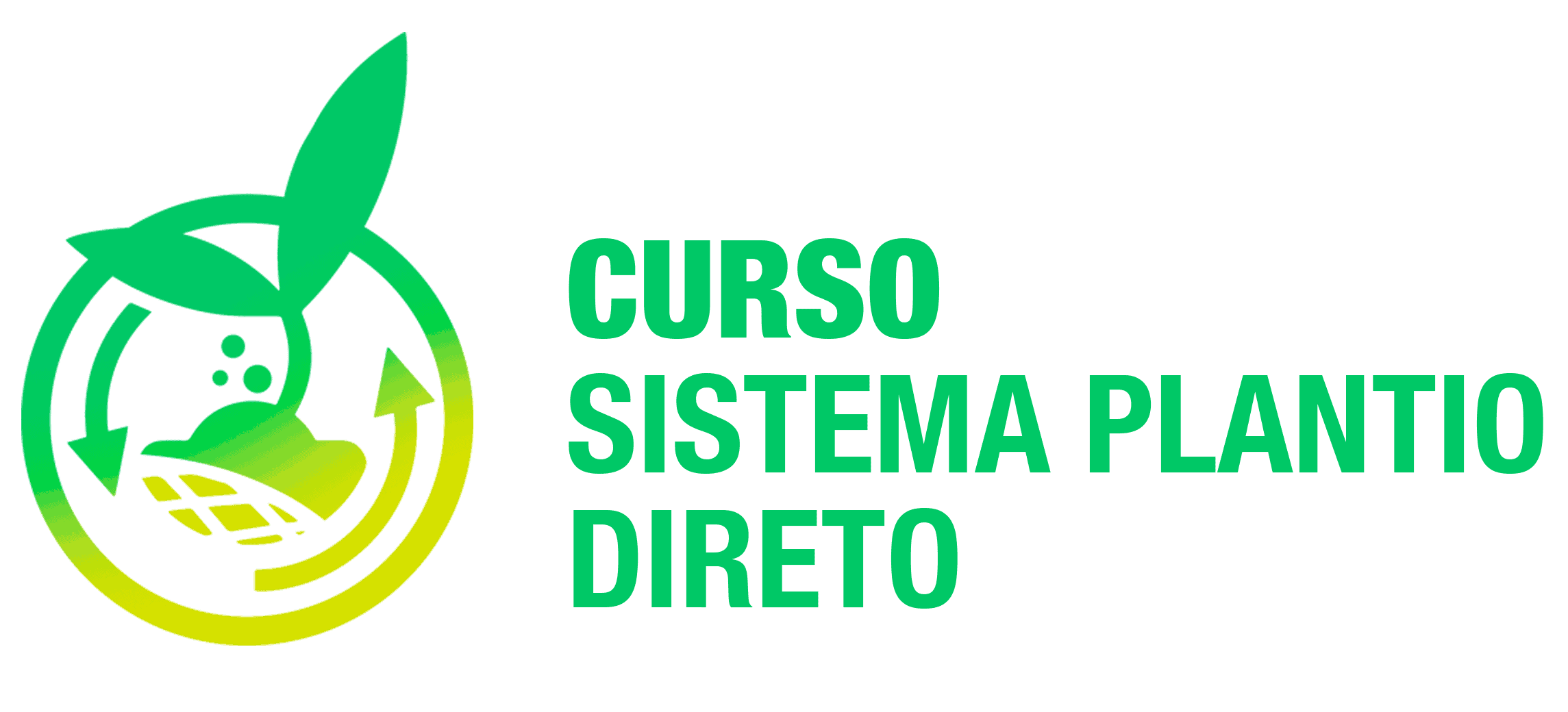 logo curso plantio direto colorido