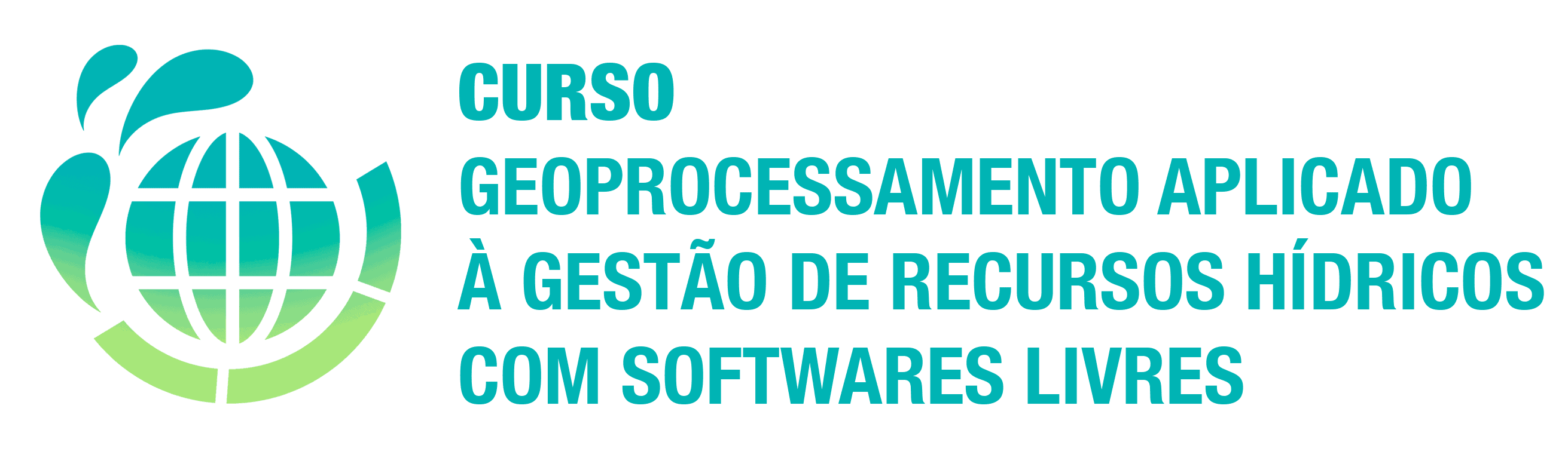 logo geoprocessamento colorido