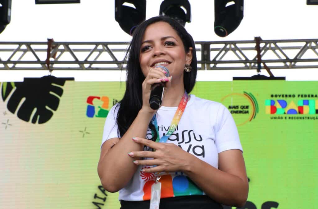 Coordenadora de Educação do Itaipu Parquetec, Andressa Marlise Xavier de Souza Foto Kikop Sierich medio Coordenadora de Educação do Itaipu Parquetec, Andressa Marlise Xavier de Souza Foto Kikop Sierich medio