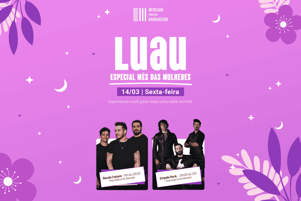 A2350 BANNER Arte para Luau do Mês da Mulher