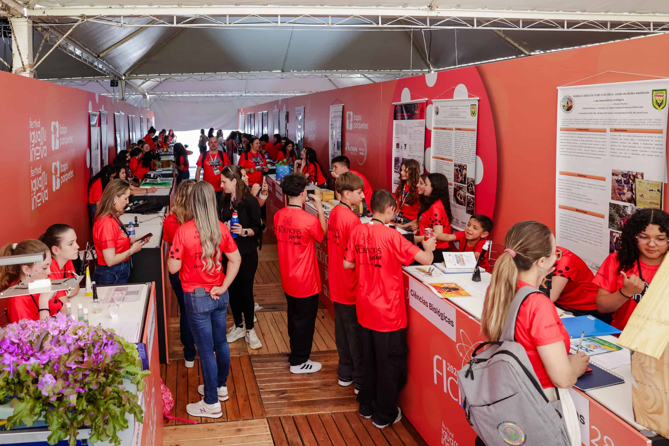 Mundo FIciências transforma o Itaipu Parquetec em vitrine de ciência e inovação jovem.