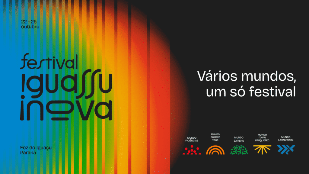 Festival Iguassu Inova 2025 convida público a explorar cinco mundos do conhecimento.