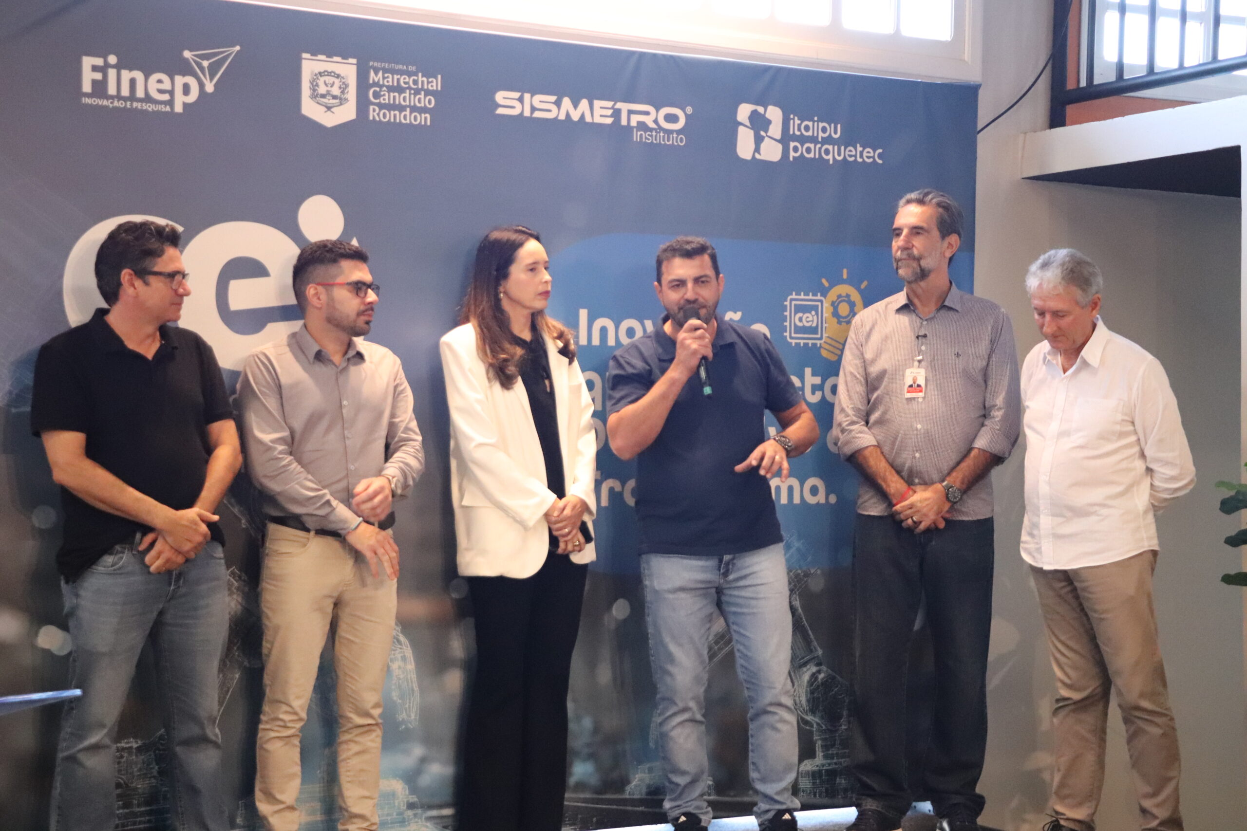 Itaipu Parquetec, Instituto Sismetro e Prefeitura Municipal lançam novo Centro de Empreendedorismo e Inovação de Marechal Cândido Rondon.