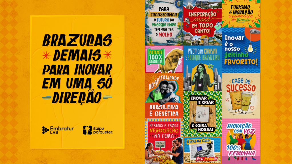 Brazuca Demais para Inovar em uma só direção Brazuca Demais para Inovar em uma só direção