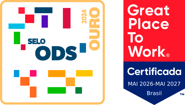 Selo ouro ods gptw itaipu parquetec
